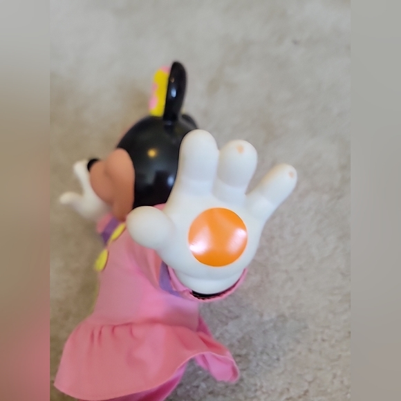 Vintage Minnie Mouse Musical Notes Doll Toy Disney 1990 Mattel 13.5" - Picture 4 of 10